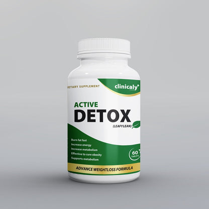 Active Detox weight management supplement bottle, Clinicaly