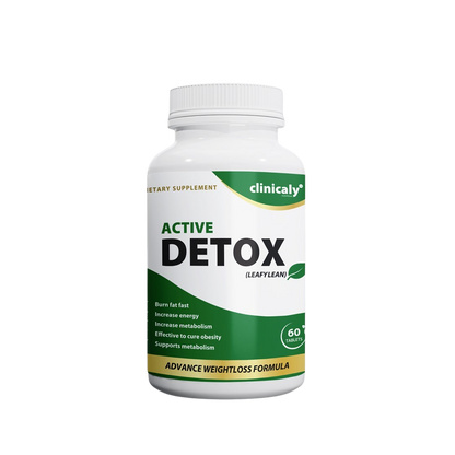 Active Detox herbal weight management tablets, 60 tablet bottle by Clinicaly